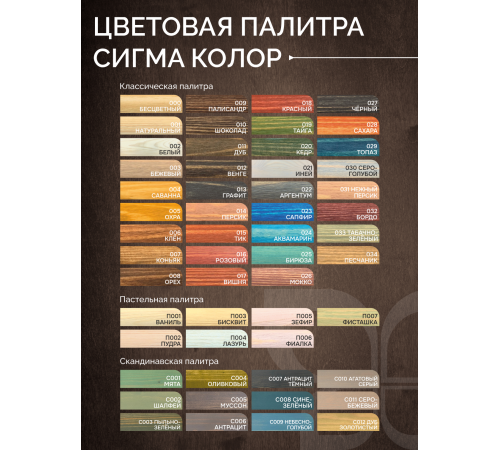 Приобрести МАСЛО С ТВЕРДЫМ ВОСКОМ «СИГМА-ДЕКОР ПРЕМИУМ» в Ангарске, Иркутская область