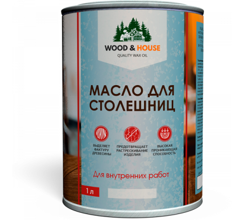 Заказать МАСЛО ДЛЯ СТОЛЕШНИЦ WOOD & HOUSE в Ангарске, Иркутская область