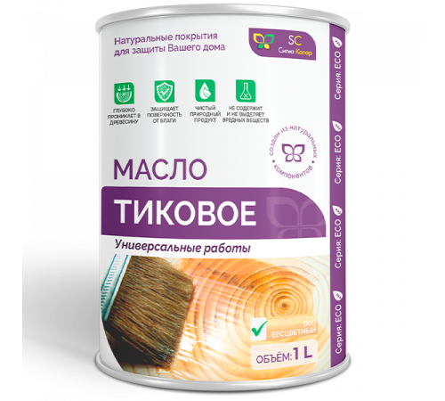 Приобрести ТИКОВОЕ МАСЛО ДЛЯ ДЕРЕВА в Ангарске, Иркутская область